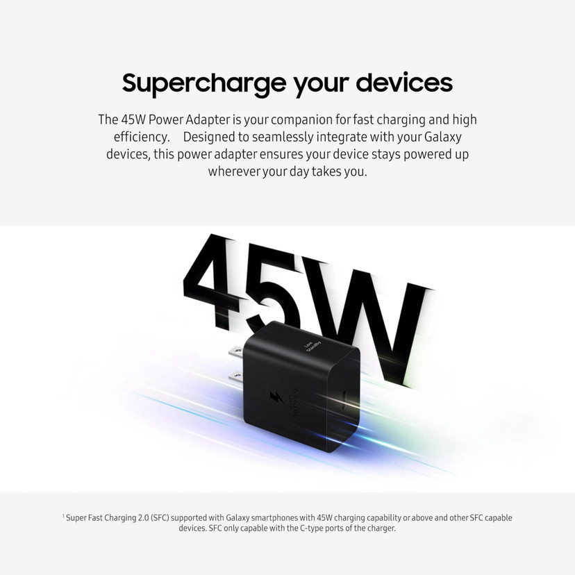 Sumsung 45W Power Adopter Original