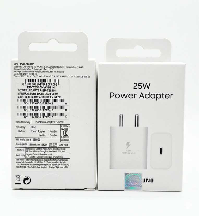 Samsung 25W Super Fast Charging Power Adapter (USB-C)