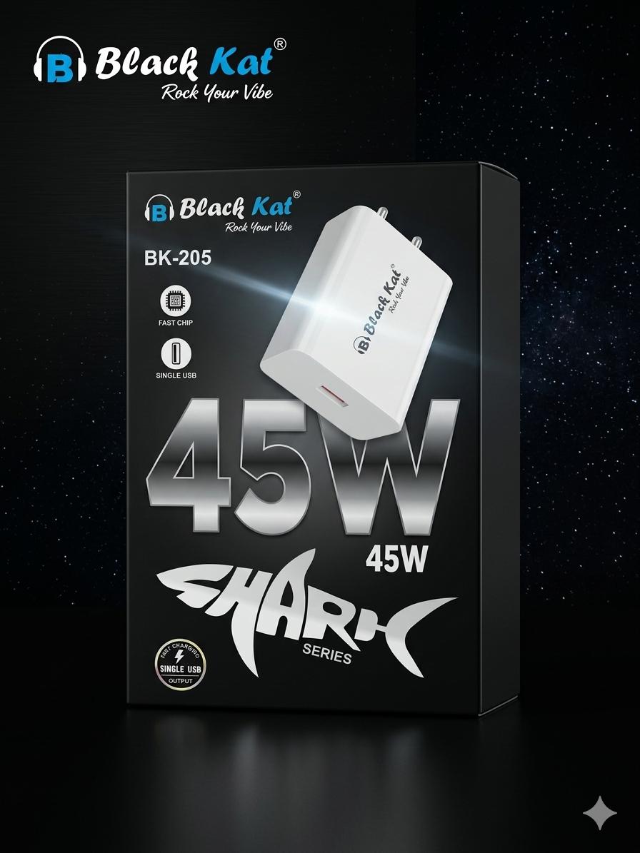 Black kat 45W Power Adaptar
