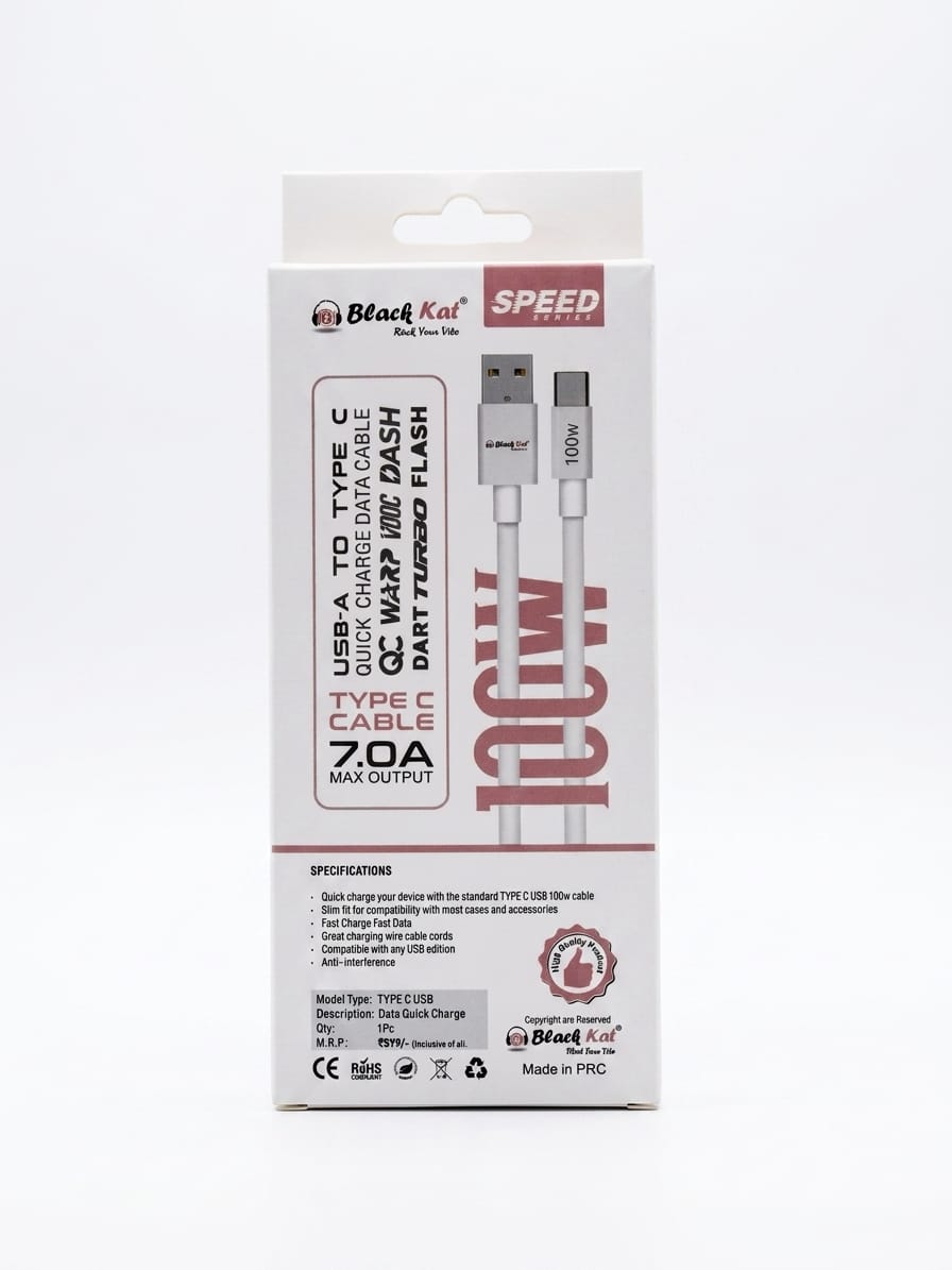 100W Type-C Cable Fast Cable