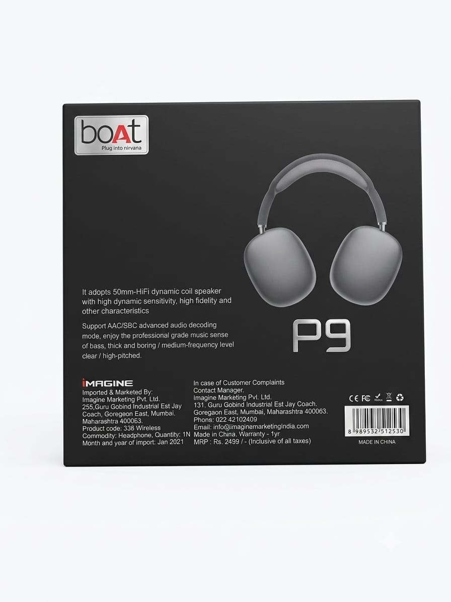 Boat (Plug-into-nirvana) P9 Headphone